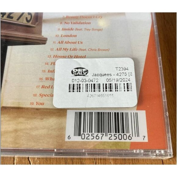 Jacquees - 4275 - Music & Performance - CD - Picture 7 of 8